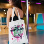 Tote bag eco-friendly Mariposa - Soospiry Design