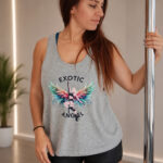 Soospiry Design camiseta tirante exotic angel pole dance