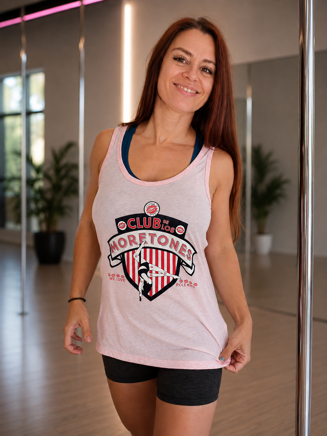 Soospiry Design camiseta tirantes muker pole dance moretones