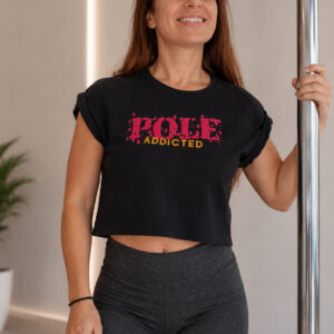 Soospiry Desgin crop top pole dance addited pole