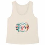 Addicted flower loose tank