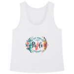 Addicted flower loose tank