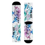 Calcetines pole dance morado acuarela - Soospiry Design