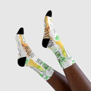 Calcetines pole dance addicted verde - Soospiry Design