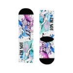 Calcetines pole dance morado acuarela - Soospiry Design