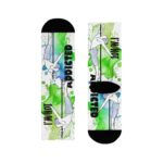 Calcetines pole dance addicted verde - Soospiry Design