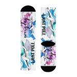 Calcetines pole dance morado acuarela - Soospiry Design