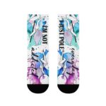 Calcetines pole dance morado acuarela - Soospiry Design