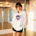 Hoodie pole dance unisex Butterfly - Soospiry Design