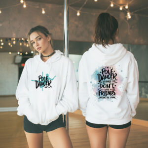 Hoodie pole dance no friends doble cara eco-friendly - Soospiry Design