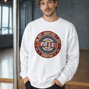 Sudadera pole dance addicted vintage eco-friendly - Soospiry Design