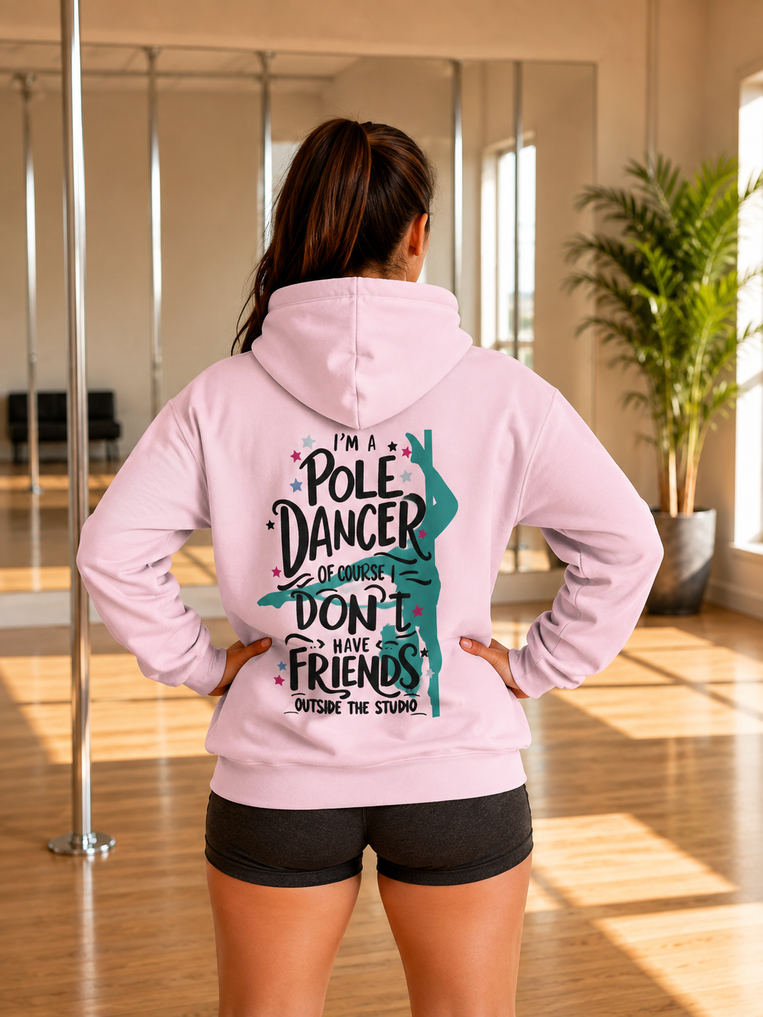 Soospiry Design sudadera mujer pole sport