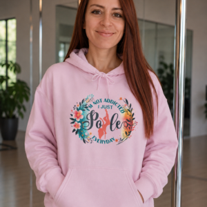 Soospiry Design sudadera con capucha pole sport addicted