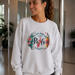 Soospiry Design sudadera pole dance addicted humor