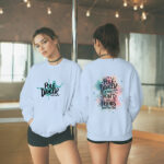 Sudadera pole dance doble cara no friends outside the studio, eco-friendly - Soospiry Design