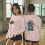 Sudadera pole dance doble cara no friends outside the studio, eco-friendly - Soospiry Design
