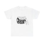 Camiseta escalada unisex trust the grip blanco