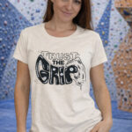 Camiseta escalada unisex trust the grip natural
