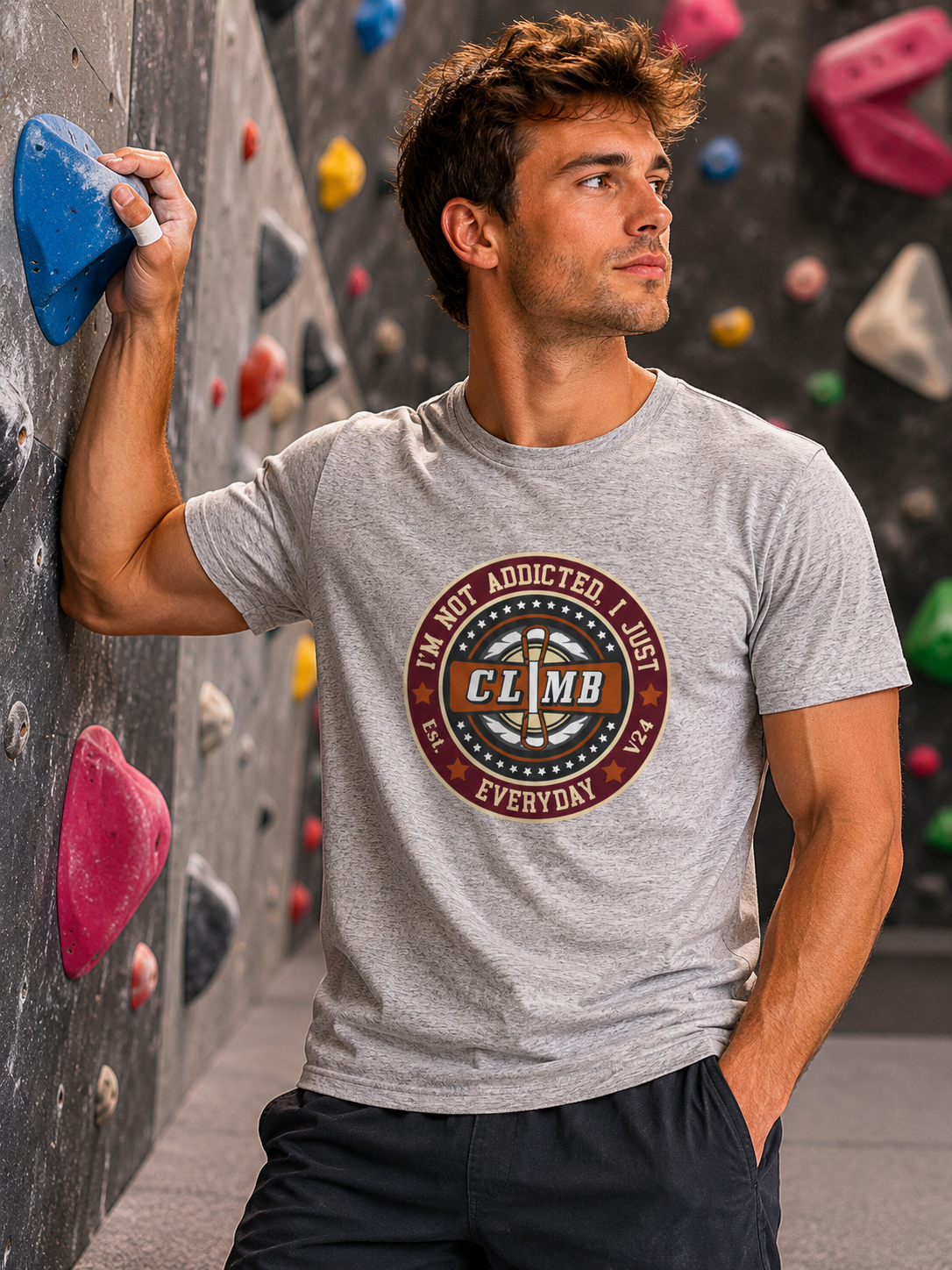 Soospiry Design camiseta unisex rocodromo
