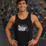Soospiry Design Camiseta de tirantes hombre escalada