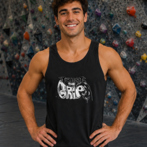 Soospiry Design Camiseta de tirantes hombre escalada