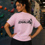 T-shirt camiseta powered by chalk Soospiry Design unisex