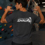 T-shirt camiseta powered by chalk Soospiry Design unisex