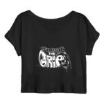 Crop top Trust the grip black Soospiry Design