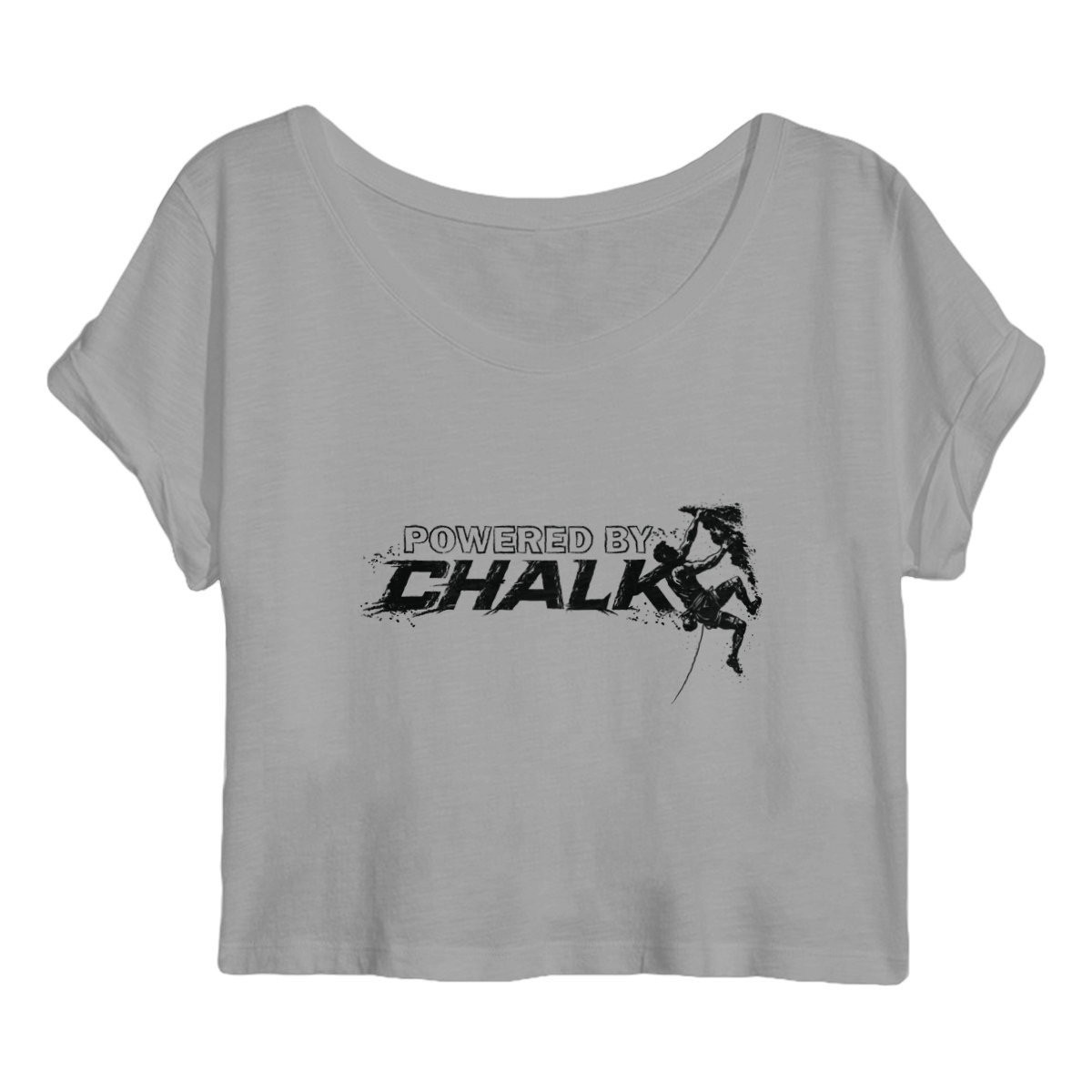 Crop top rocodromo powered by chalk Soospiry Design