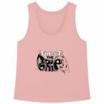 Soospiry Design camiseta tirantes mujer boulder trust the grip_rosa