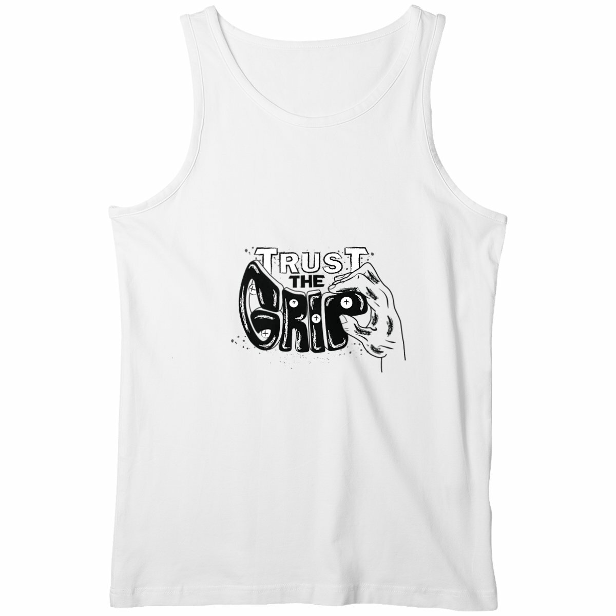 Soospiry Design Trust the grip camiseta hombre escalada