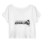 Crop top v powered by chalk Soospiry Design