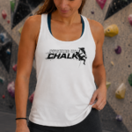 Soospiry Design Camiseta tirantes mujer boulder Powered by chalk