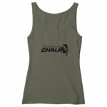 Soospiry Design Camiseta tirantes escalada para rocodromo Powered by chalk