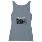 Soospiry design camiseta tirantes slim boulder mujer trust the grip