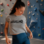 Crop top rocodromo powered by chalk Soospiry Design