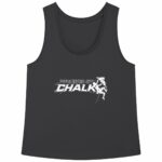 Soospiry Design Camiseta tirantes mujer escalada para rocodromo y boulder powered by chalk