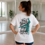 Soospiry Design camiseta pole dance unisex humor