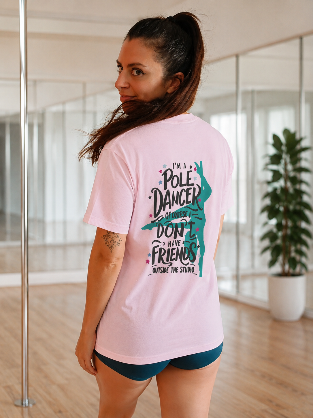 Soospiry Design camiseta pole sport mujer