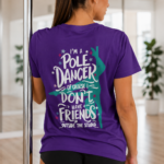 Soospiry Design camiseta pole dance unisex humor