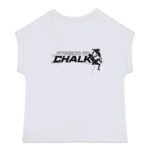 Soospiry Design camisera mujer rocodromo blanca Powered by chalk