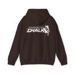 Soospiry Design Hoodie Dark Chocolate con capucha y diseño original de escalada