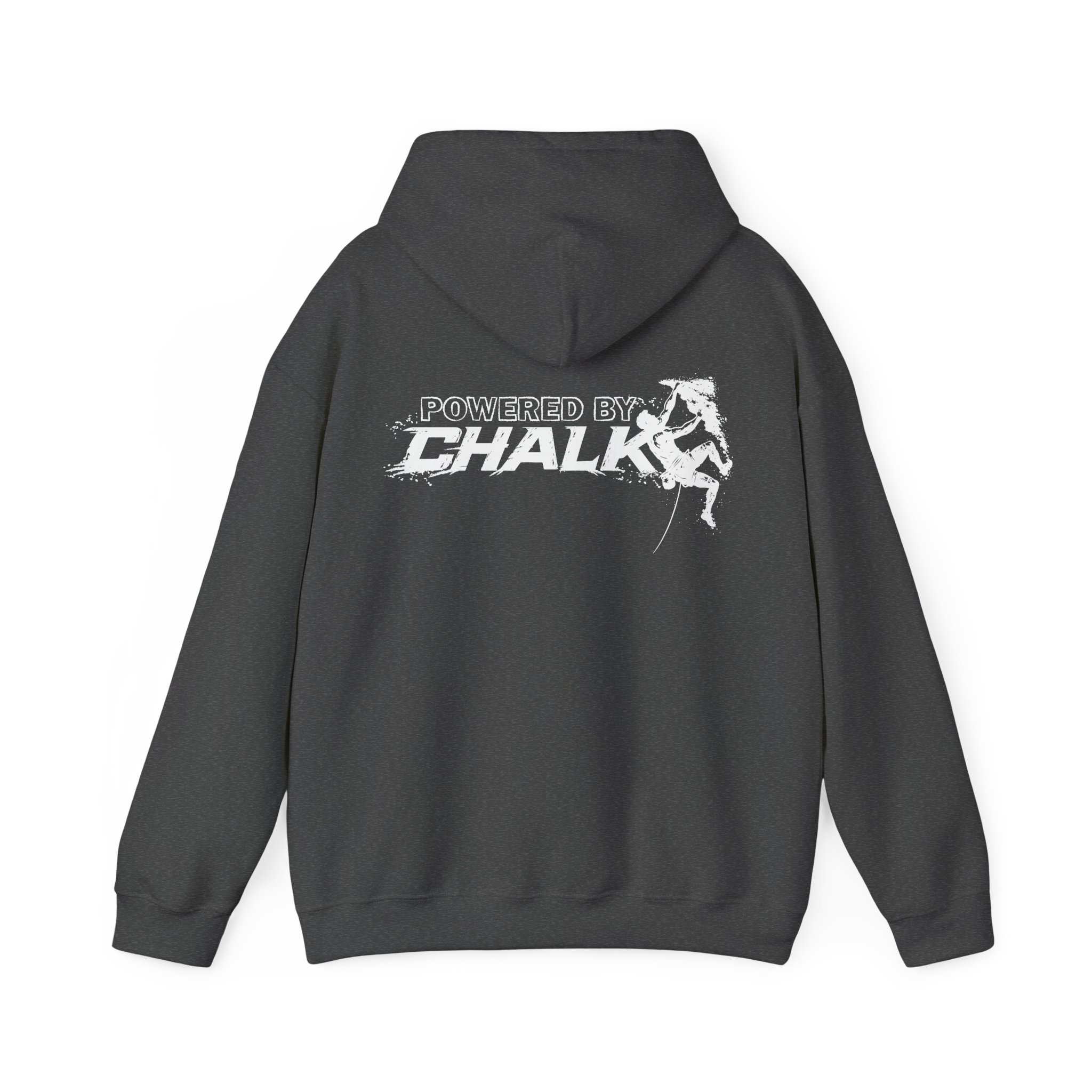 Soospiry Design Hoodie Dark Heather con capucha para escalada y sesiones de boulder