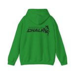 Soospiry Design Sudadera Irish Green Powered by Chalk para escalada y entrenamiento