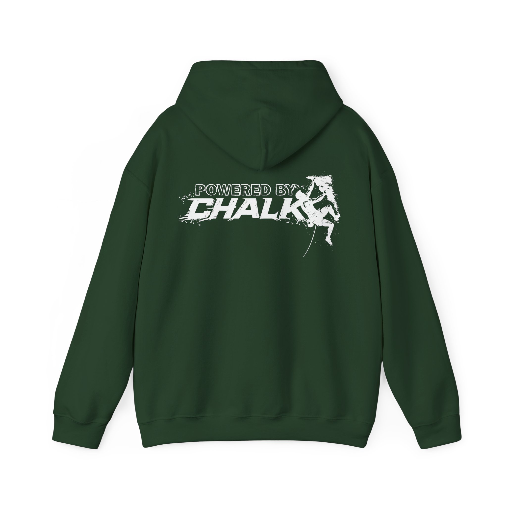 Soospiry Design Hoodie Forest Green con bolsillo canguro para llevar al rocódromo