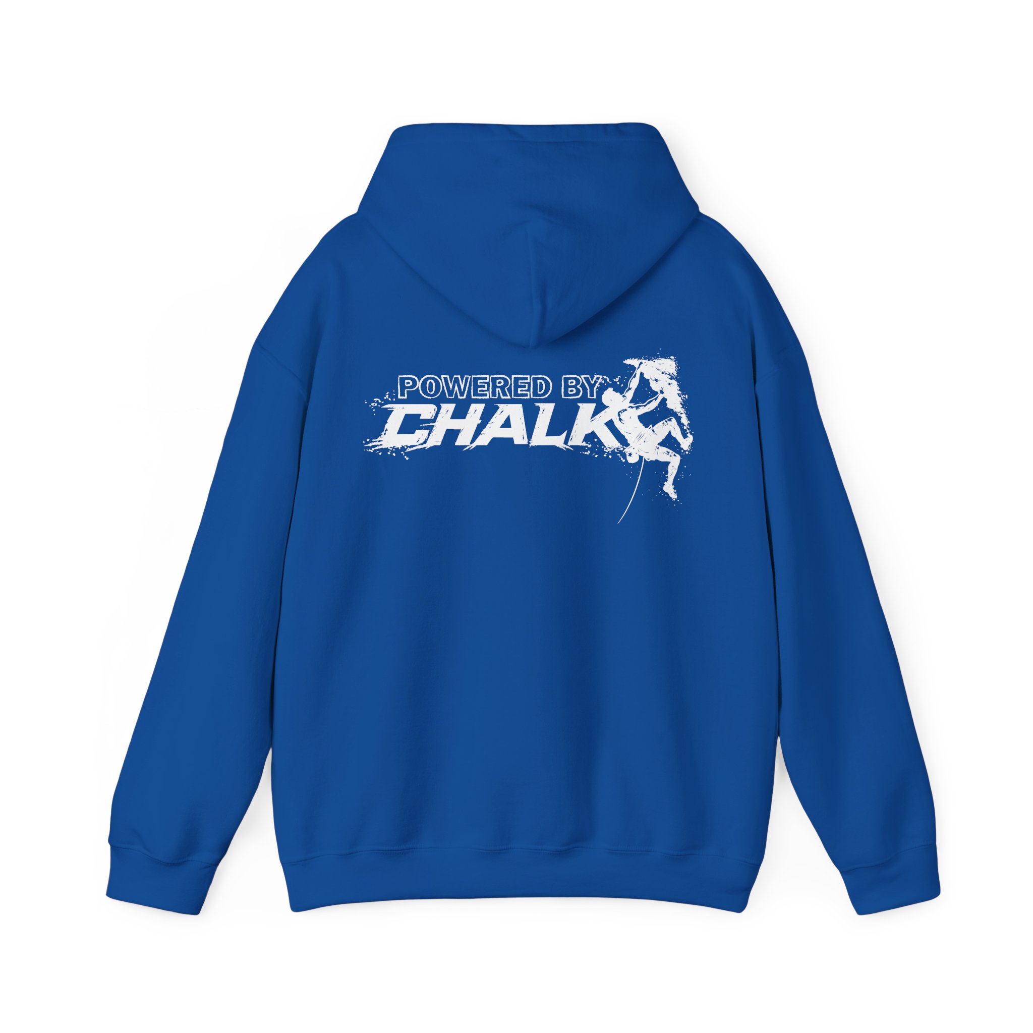 Soospiry Design Hoodie azul royal con capucha y bolsillo canguro para el rocódromo