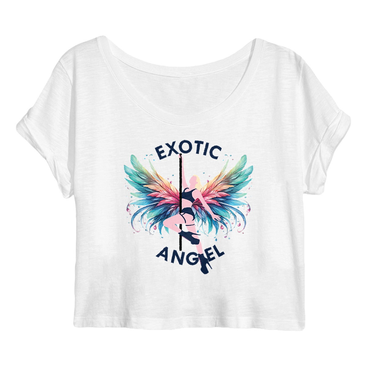 Soospiry Deisgn Crop top exotic pole